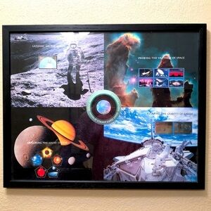 Framed Collector’s Stamps